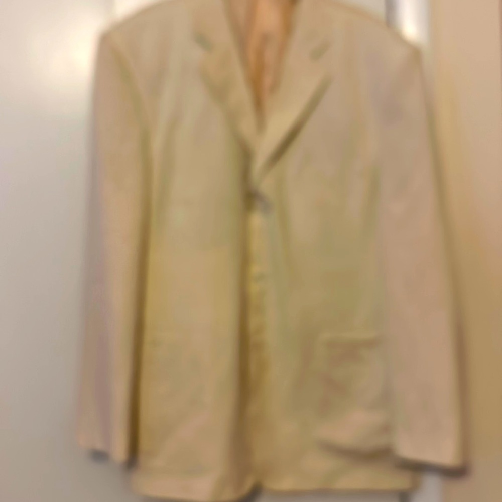 Venezzi Linen Blend Blazer Sport Coat Size Medium